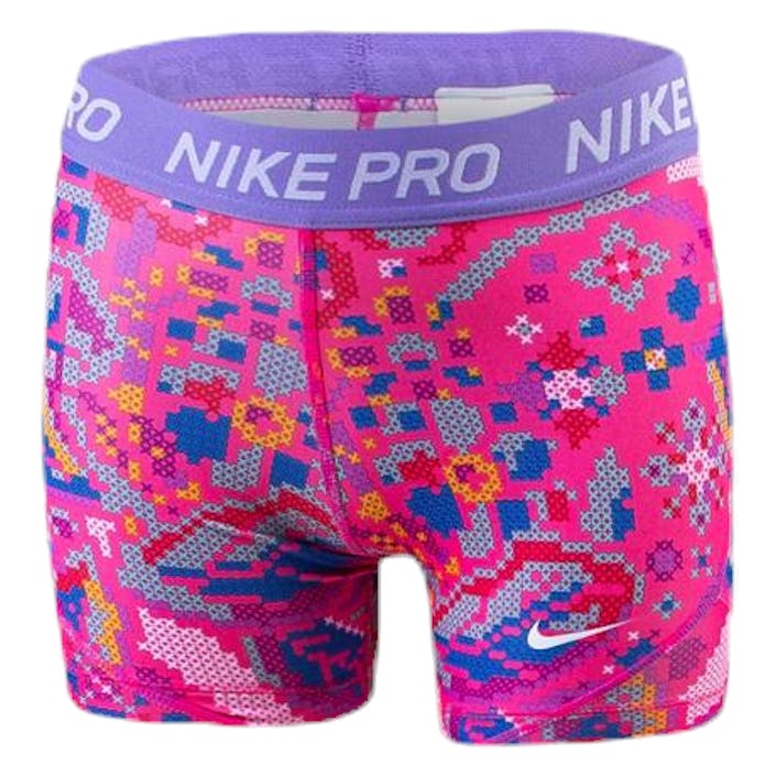 Girls Boy Short Print Femme Pink, Unisex, Apparels, Shorts, Workout, Multi color, M