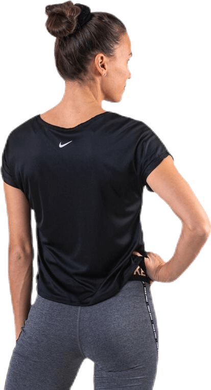 Swoosh Run Top SS White/Black - Bild 3