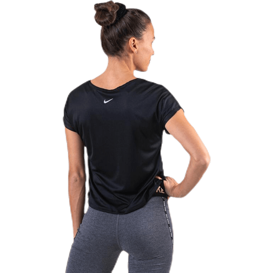 Swoosh Run Top SS White/Black - Bild 3