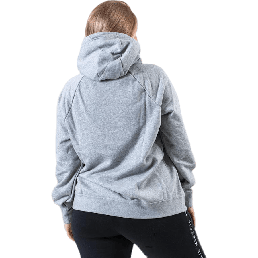 Essential Zip Hoodie Plus Grey - Bild 4