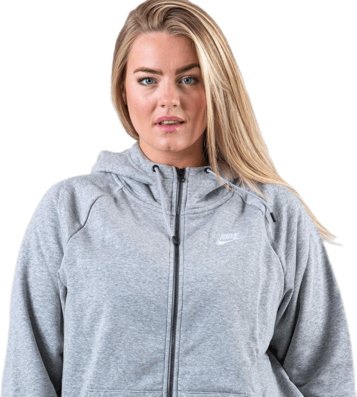 Essential Zip Hoodie Plus Grey - Bild 6