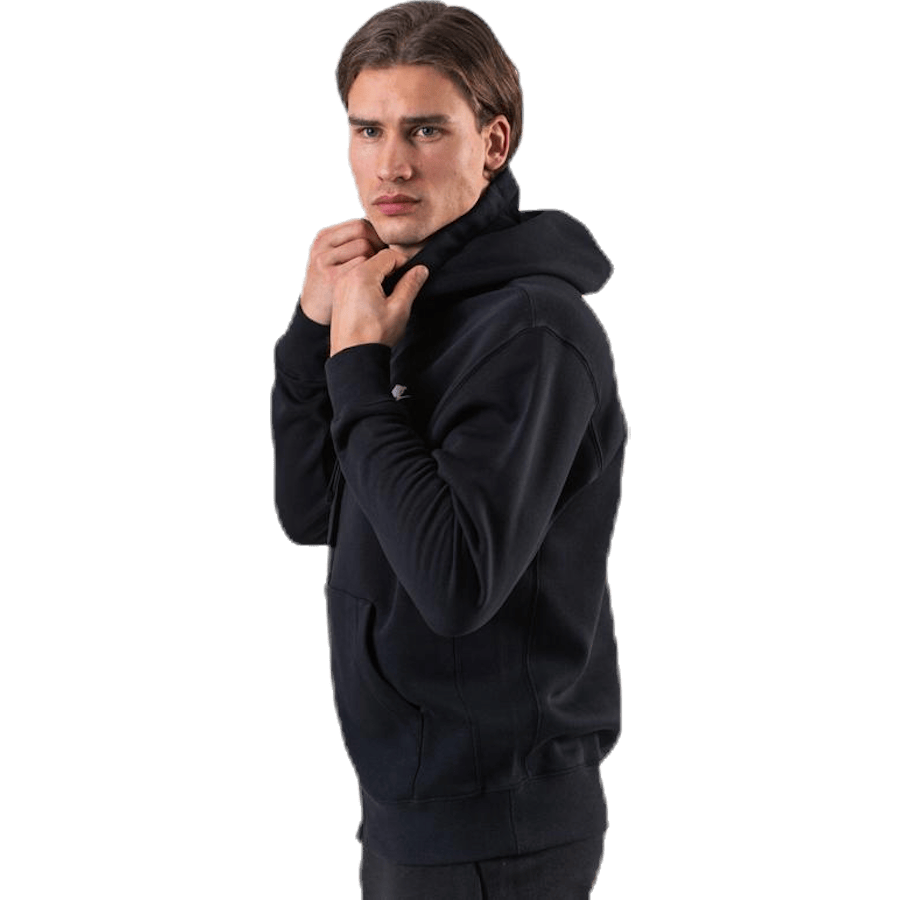 Sportswear Club Fleece Men's Full-Zip Hoodie BLACK/BLACK/WHITE - Bild 3
