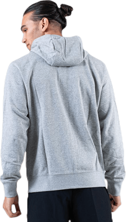 Sportswear Club Men's Full-Zip Hoodie DK GREY HEATHER/MATTE SILVER/WHITE - Bild 4