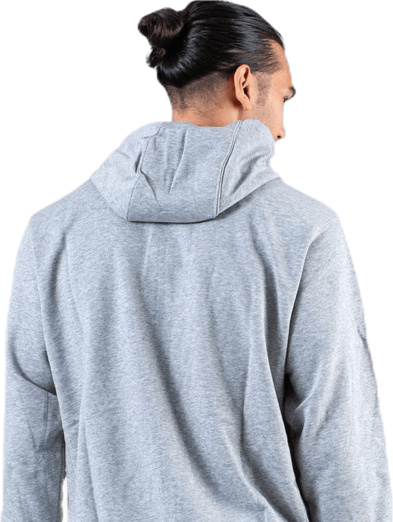 Sportswear Club Men's Full-Zip Hoodie DK GREY HEATHER/MATTE SILVER/WHITE - Bild 5