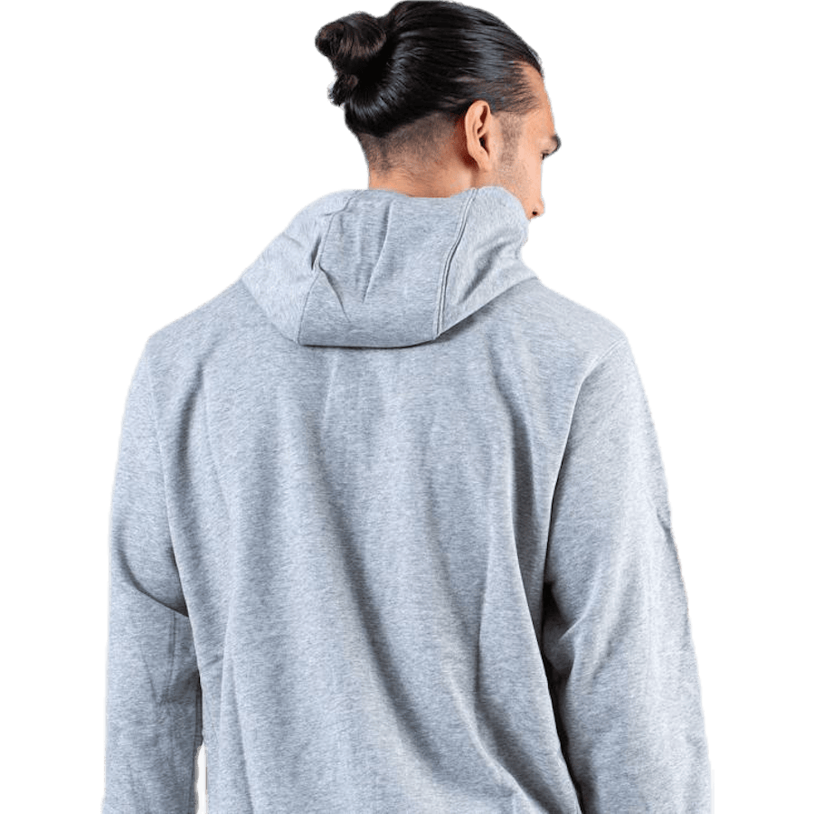 Sportswear Club Men's Full-Zip Hoodie DK GREY HEATHER/MATTE SILVER/WHITE - Bild 5