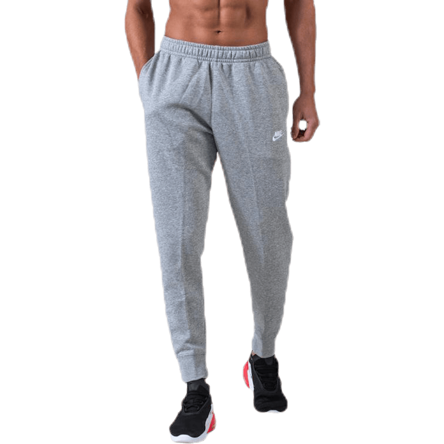 Sportswear Club Fleece Joggers DK GREY HEATHER/MATTE SILVER/WHITE