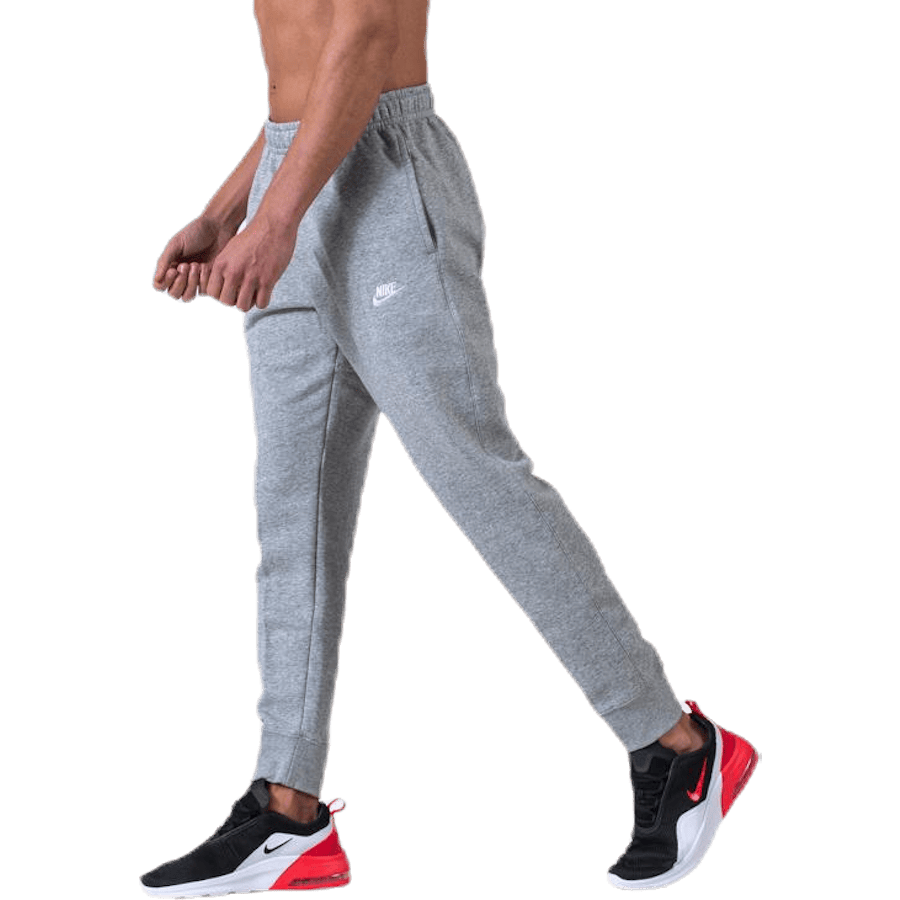 Sportswear Club Fleece Joggers DK GREY HEATHER/MATTE SILVER/WHITE - Bild 4