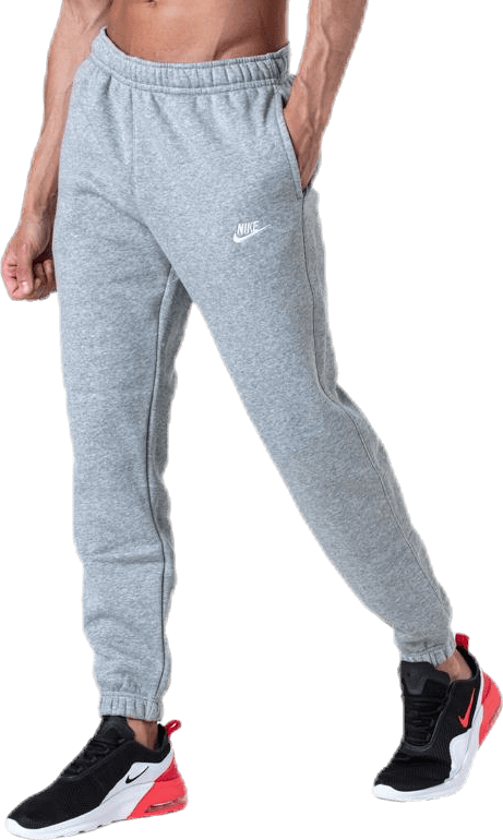 Sportswear Club Fleece Men's Pants DK GREY HEATHER/MATTE SILVER/WHITE - Bild 2