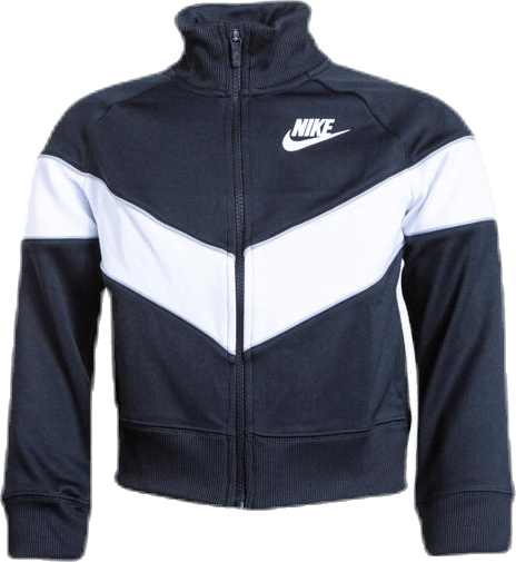 Girls Heritage Front Zip White/Black, Unisex, Apparels, Shirts, Multi color, S