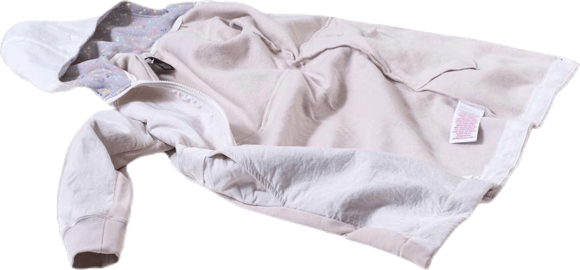 Junior Fleece Parka Beige - Bild 5