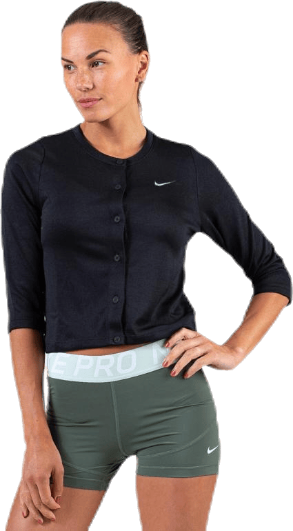 Court Cardigan White/Black