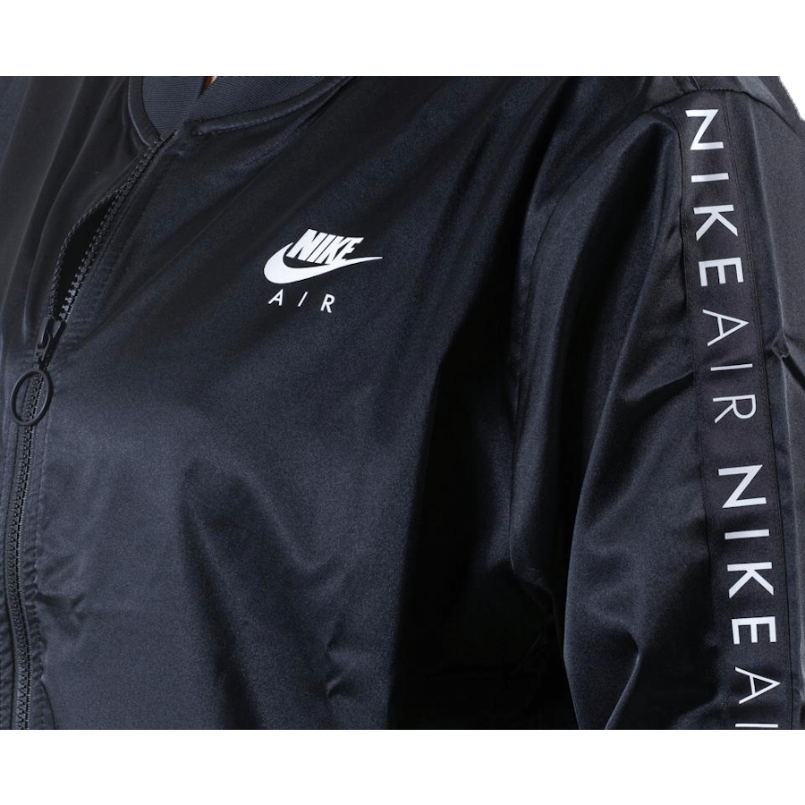 Nsw Air Track Jacket Satin Plus Black - Bild 6