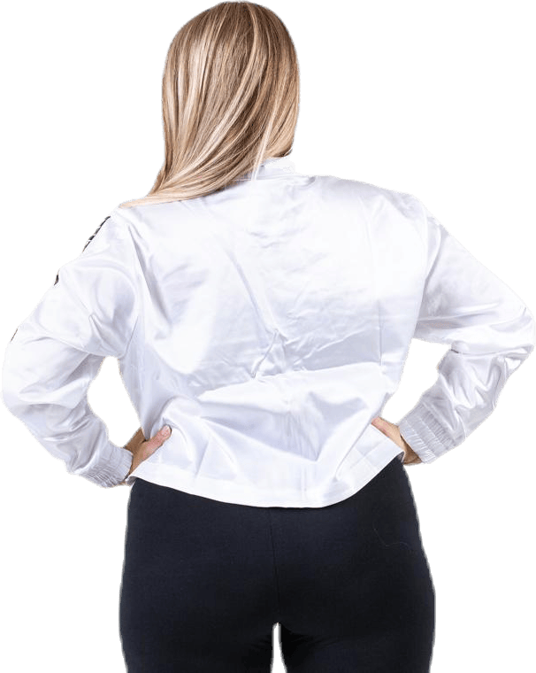 Nsw Air Track Jacket Satin Plus White - Bild 3