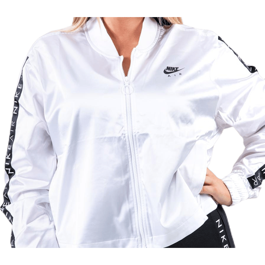 Nsw Air Track Jacket Satin Plus White - Bild 5