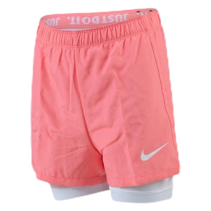 Nike Dri-FIT 2-in-1 Youth Pink/White, Unisex, Apparels, Shorts, Workout, Pink, L