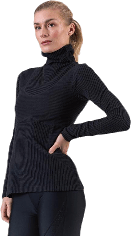Pro HyperWarm Velour Top Black