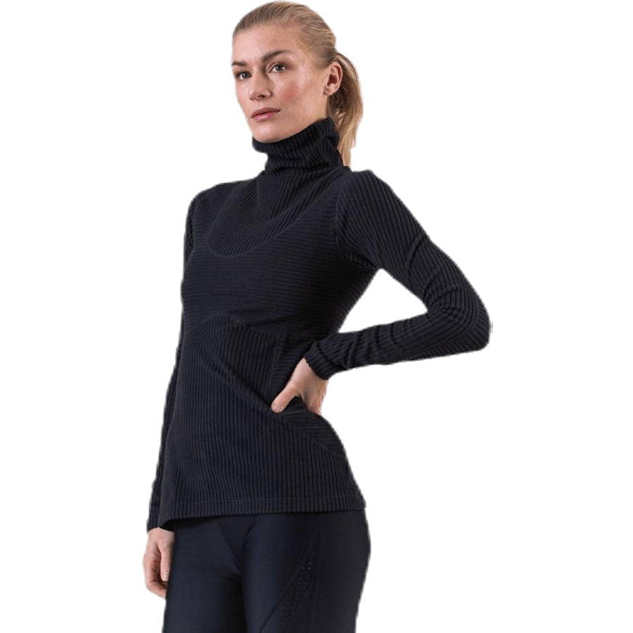 Pro HyperWarm Velour Top Black