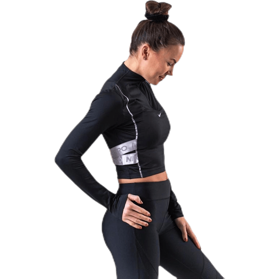 Pro HyperWarm Half-Zip Black/Silver