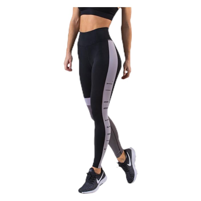 One Tight Club 7/8 Black/Grey, Female, Bekleidung, Leggings, Trainieren, Schwarz, XS