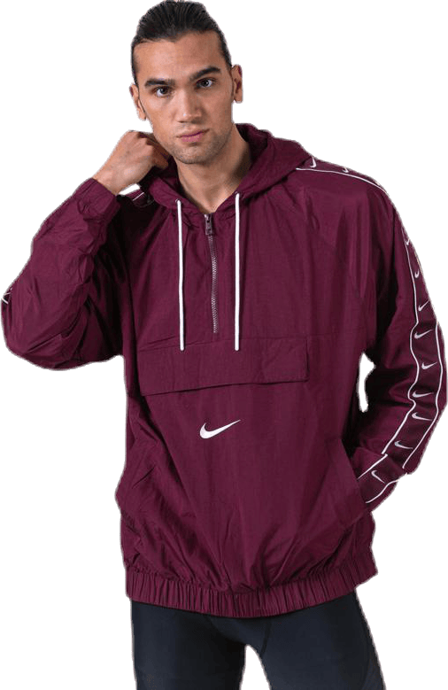 Swoosh Jacket  White/Red - Bild 3