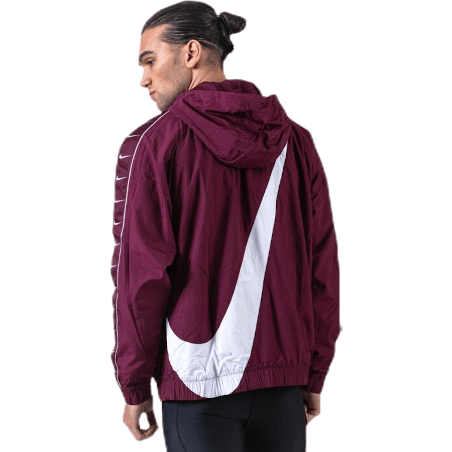 Swoosh Jacket White/Red - Bild 4