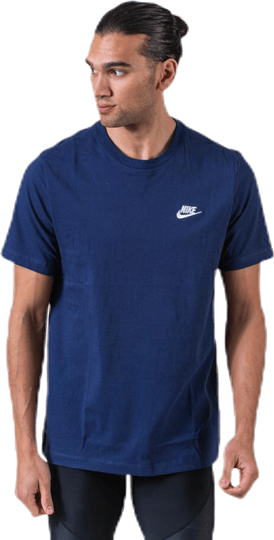 Club Tee Blue, Male, Apparels, T-shirt, Blue, XS