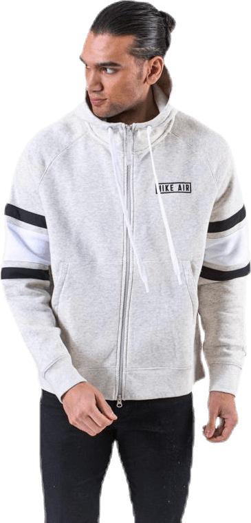 Air Hoodie  White/Grey, Male, Apparels, Shirts, White, XL