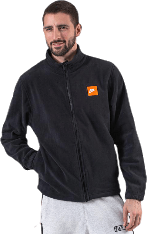 JDI Polar Fleece Jacket White/Black