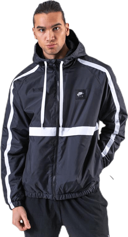 Air Jacket Woven White/Black