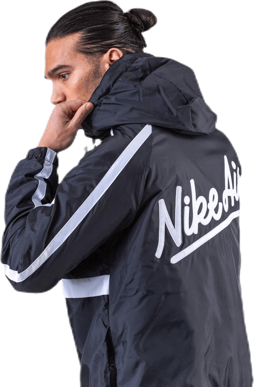 Air Jacket Woven White/Black - Bild 4