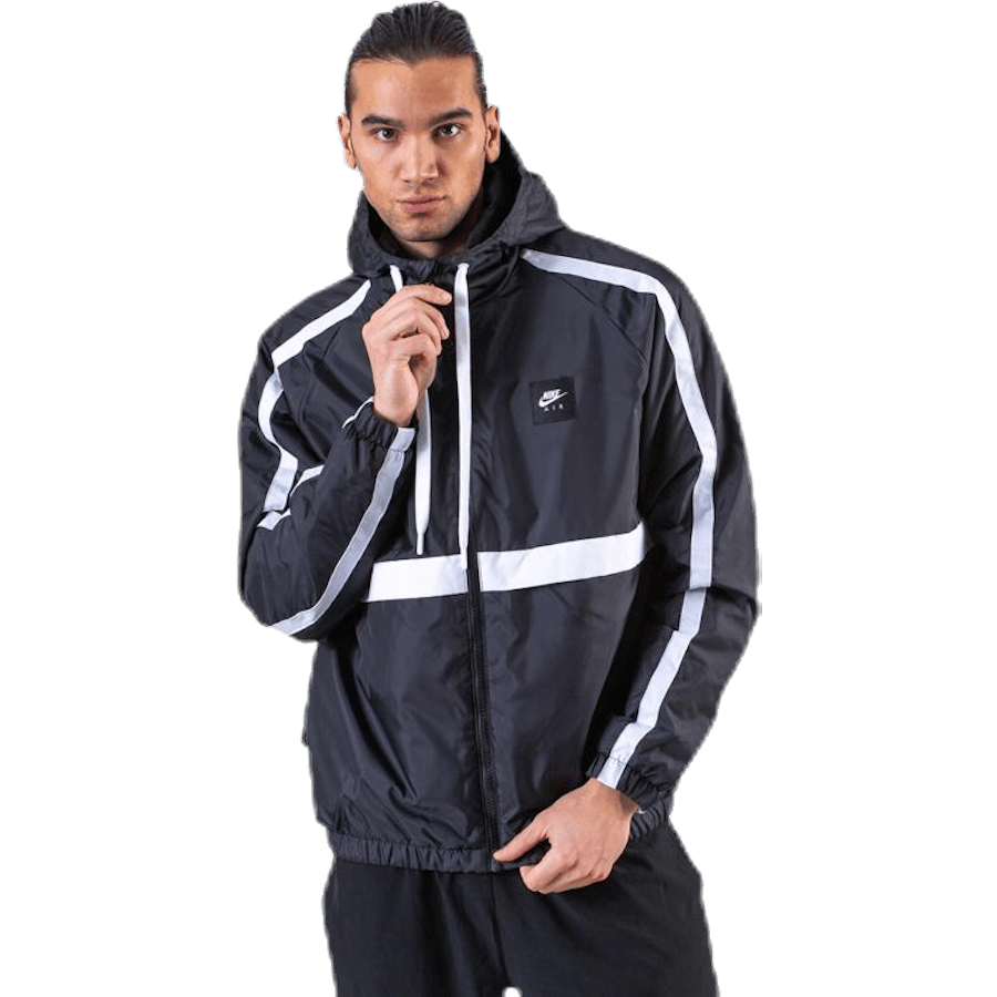 Air Jacket Woven White/Black - Bild 5