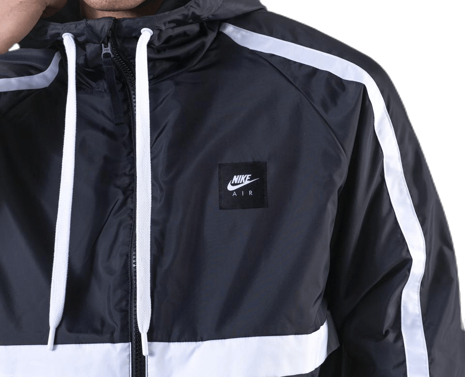 Air Jacket Woven White/Black - Bild 6