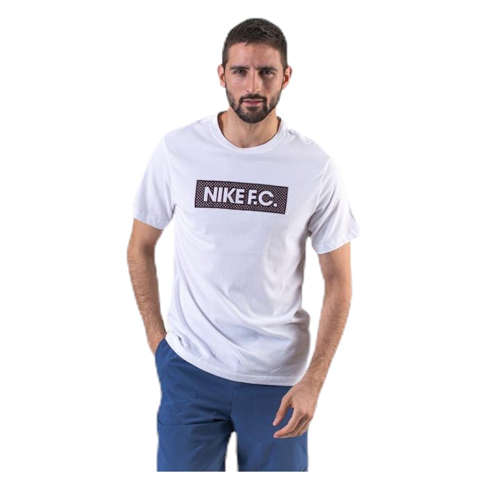 Dry Seasonal Block White, Male, Odevy, Tričko, Futbal, Biely, M