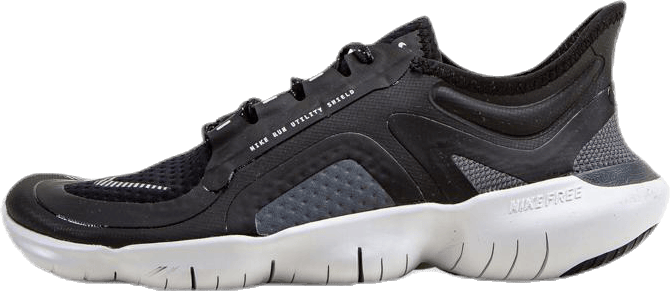 Free RN 5.0 Shield Black/Grey, Male, Shoes, Running shoes, Running, Black, UK 6