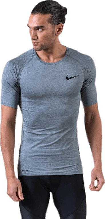 Pro SS Top Grey, Male, Tøj, T-shirt, Træning, Grå, M