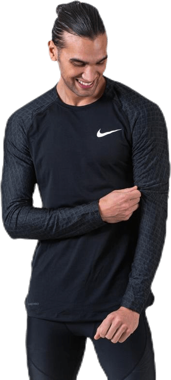 Pro LS Therma Utility Black, Male, Odevy, Košele, Posilovať, Čierna, XL