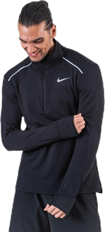 Therma Sphere Element 3.0 Black, Male, Apparels, Shirts, Running, Black, XL