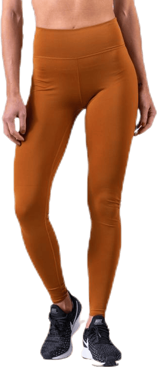 One Lux Tight Orange, Female, Apparels, Leggings, Workout, Orange, XS