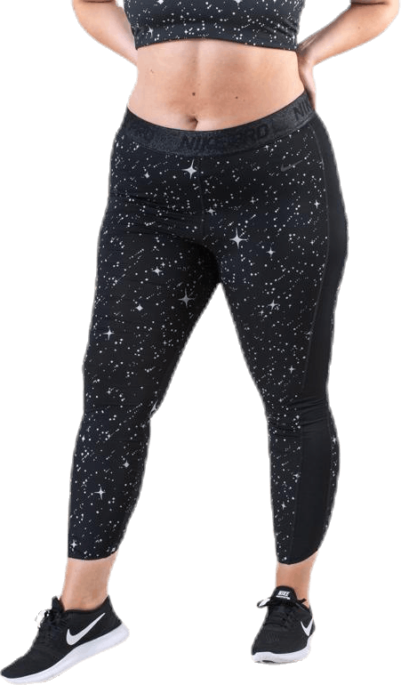Starry Night MTLC Plus Black/Grey, Female, Kläder, Tights, Träning, Svart, XL