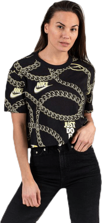 NSW Tee Glam Dunk Croap Black