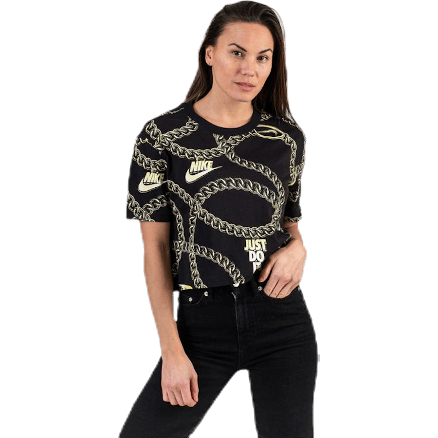 NSW Tee Glam Dunk Croap Black