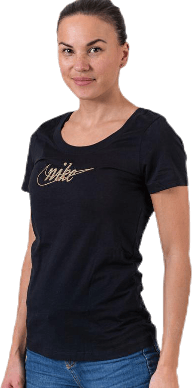 NSW Tee Glitter 1 Black/Gold - Bild 4
