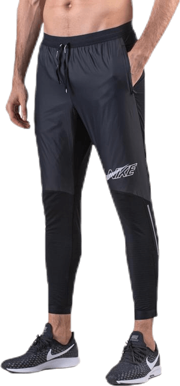 Phenom Air Elite Pant White/Black, Male, Apparels, Pants, Running, Black, L