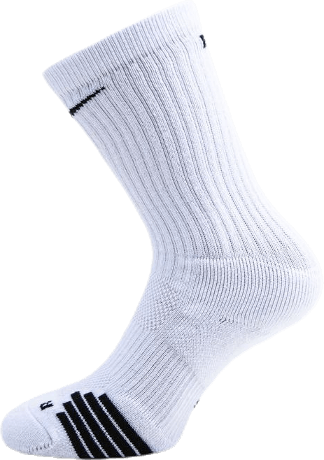 Kyrie Elite Crew Basketball Socks White/Black