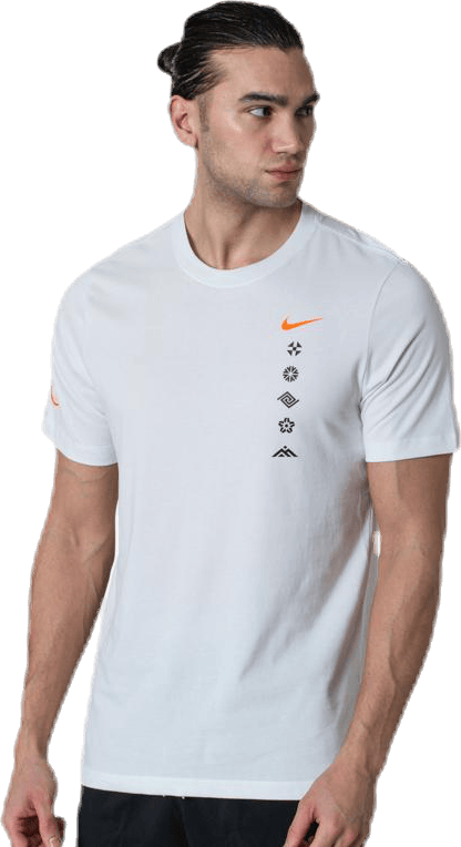 Dry Tee Hakone Ekiden White, Male, Klær, T skjorte, Løping, Hvit, M