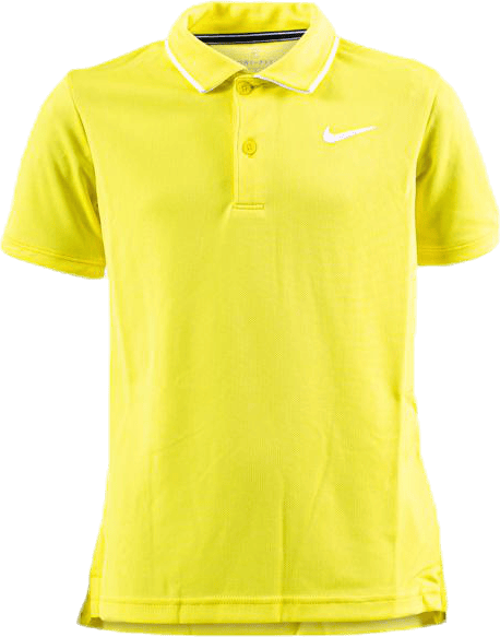 Court Dry Polo Team Yellow, Unisex, Odzież, Podkoszulek, Tenis ziemny, Żółty, M
