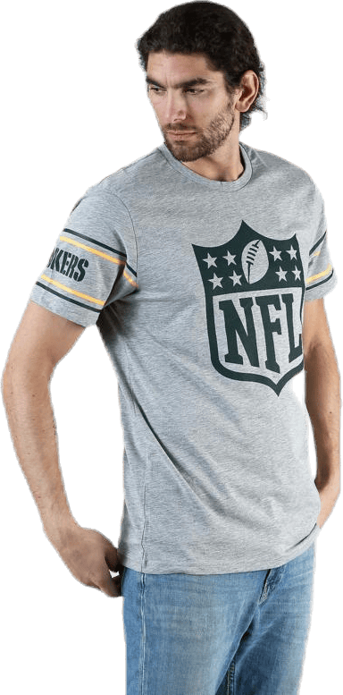 Badge Tee Green/Grey - Bild 3