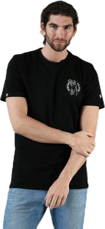 Neon Lights Tee Black