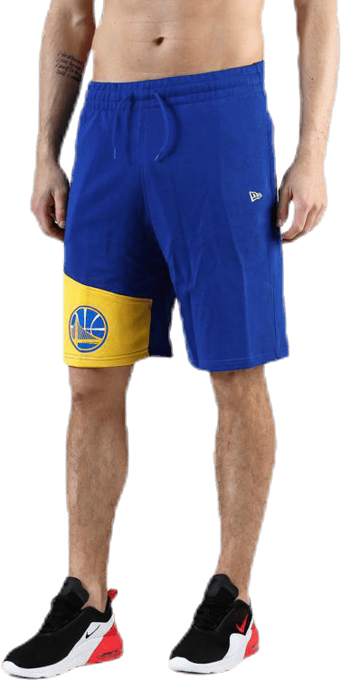 Block Shorts Blue/Yellow, Male, Apparels, Shorts, Blue/Yellow, L