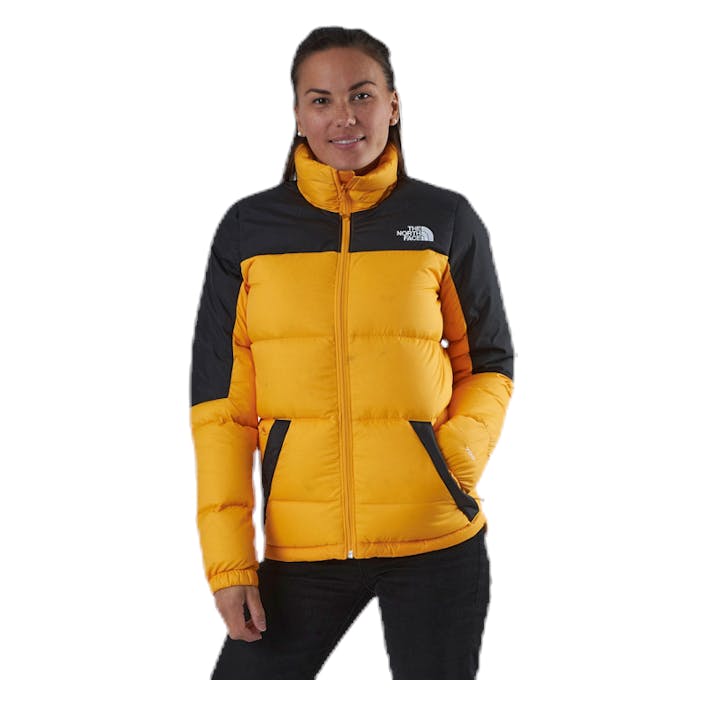 Diablo Down Jacket Black/Yellow, Female, Klær, jakker, Svart/Gul, L